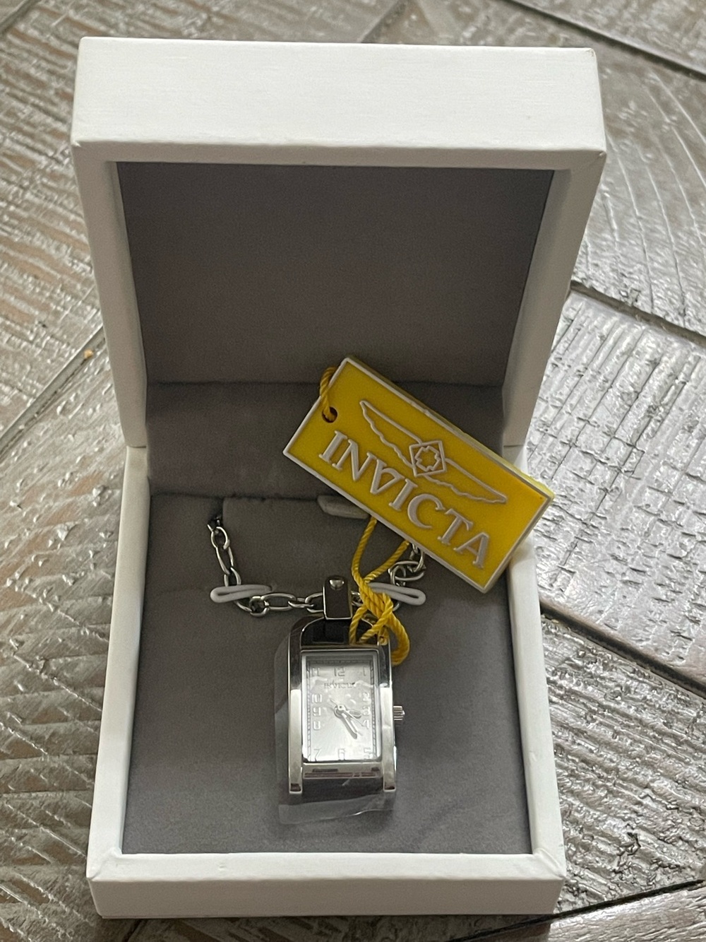 Invicta Mini Angel Watch Necklace